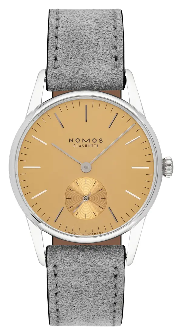 Nomos Glashütte Orion 33 gold, reference 359