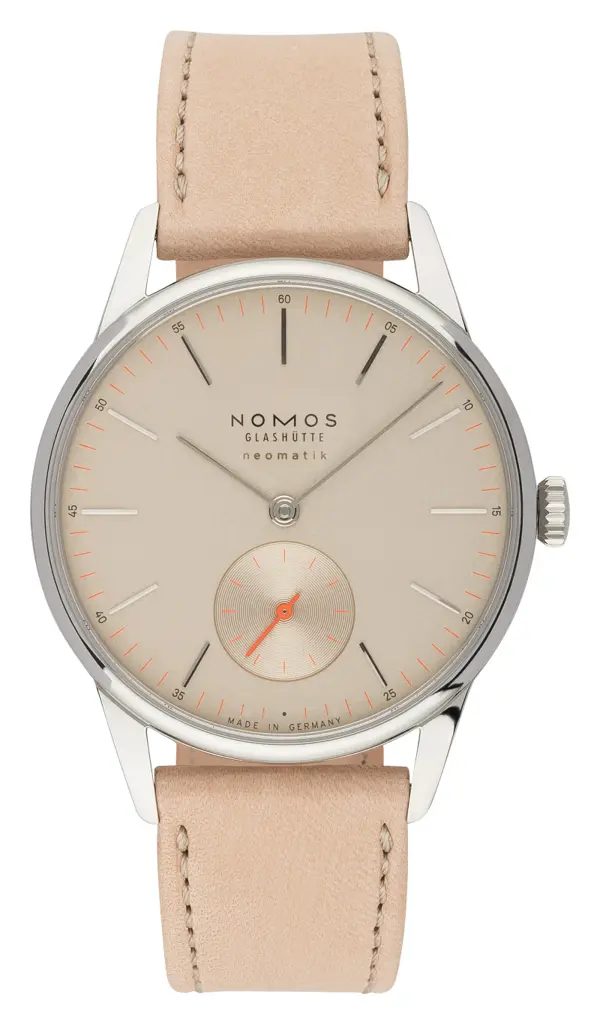 Nomos Glashütte Orion neomatik champagne, reference 393