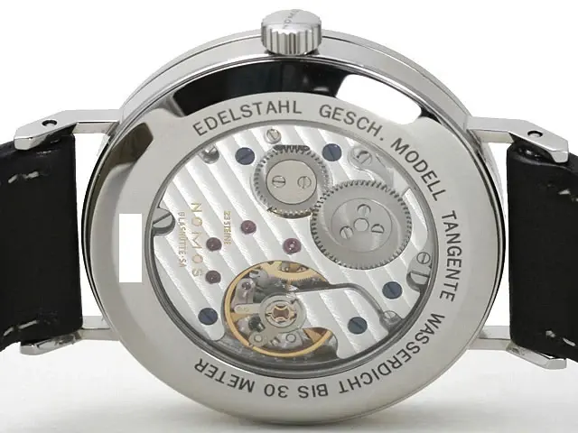 Nomos Glashütte Tangente date power reserve, reference 131, photo 3