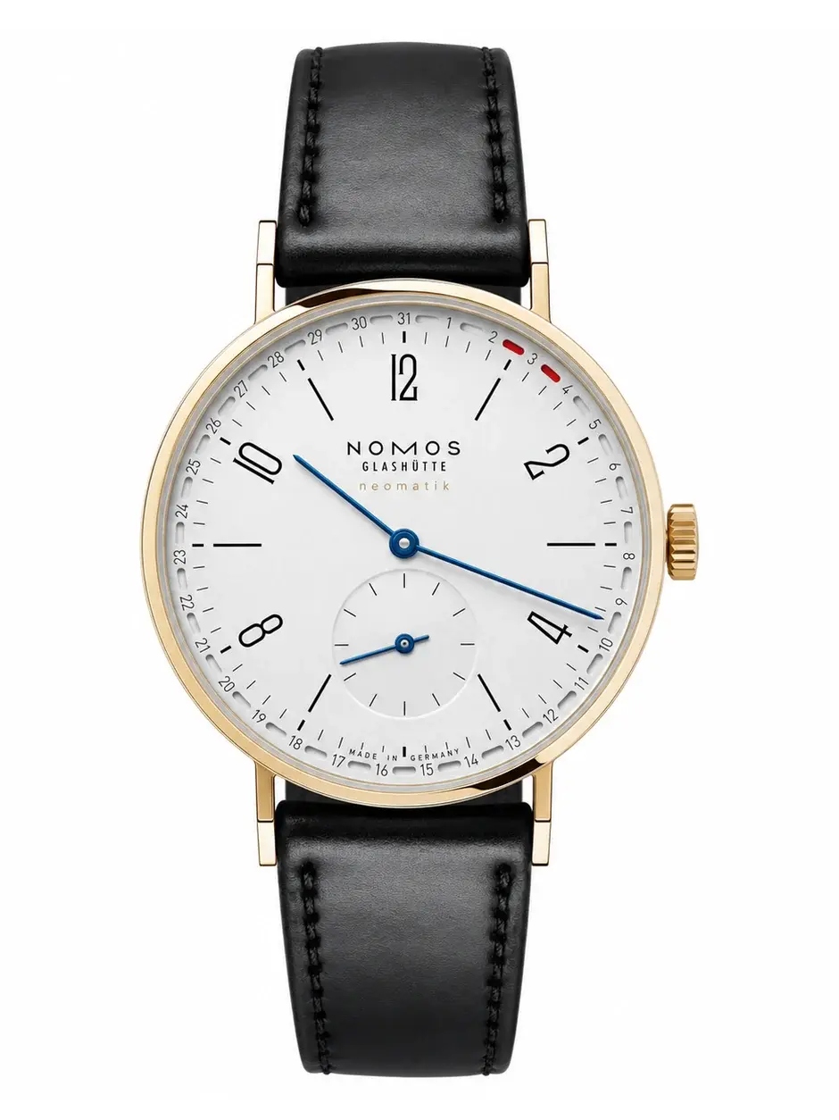 Nomos Glashütte Tangente Gold neomatik 38 Update, reference 195, photo 1