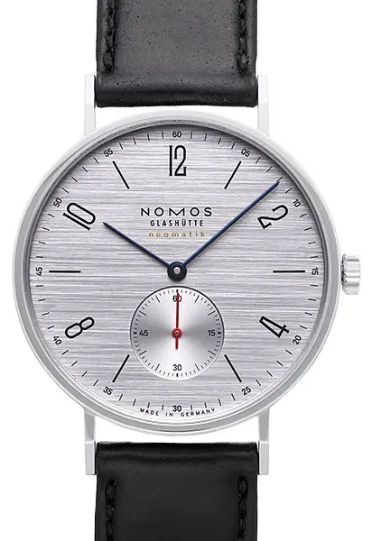 Nomos Glashütte Tangente neomatik 39 silvercut, reference 141