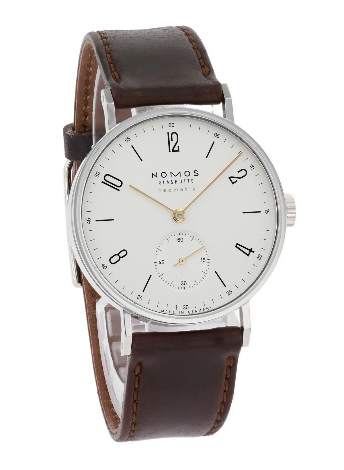 Nomos Glashütte Tangente neomatik Doré, reference 192.SB, photo 1