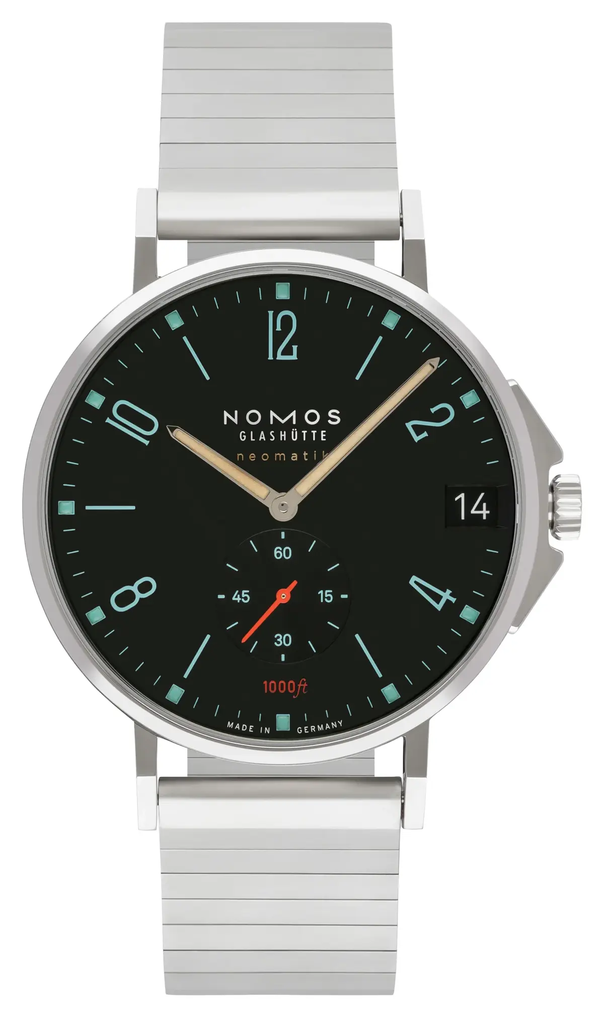 Nomos Glashütte Tangente Sport Neomatik 42 Datum blauschwarz, reference 581, photo 1