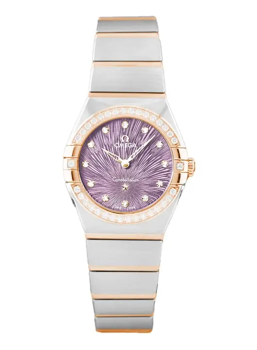 Omega Constellation Quarz 25 mm, reference 131.25.25.60.60.002