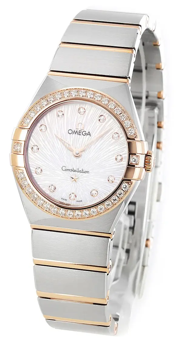 Omega Constellation Quarz 28 mm, reference 131.25.28.60.55.003