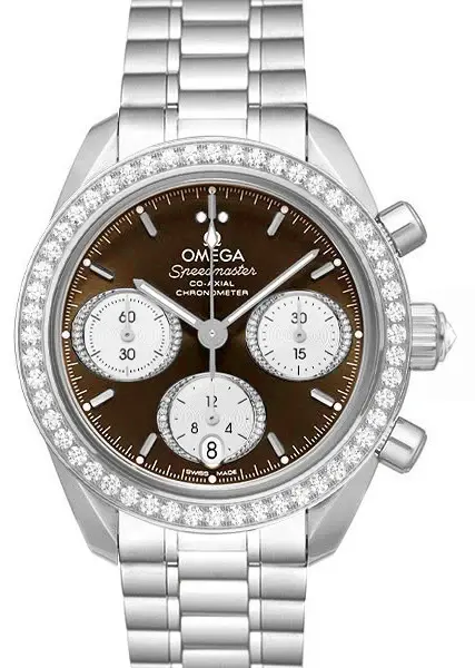 Omega Speedmaster 38 Co-Axial Chronograph 38 mm, reference 324.15.38.50.63.001