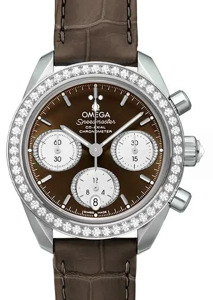 Omega Speedmaster 38 Co-Axial Chronograph 38 mm, reference 324.18.38.50.63.001