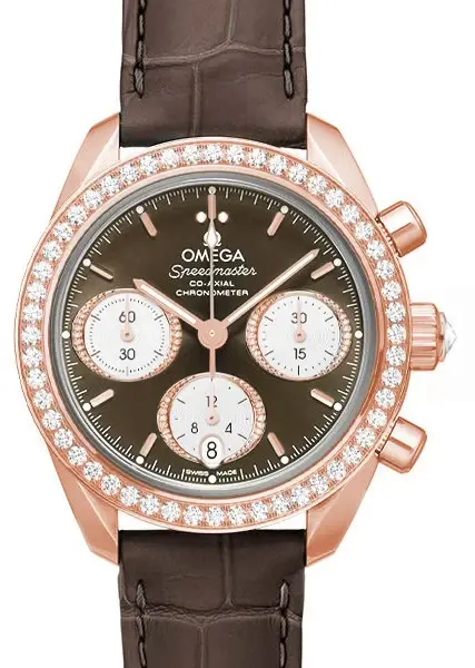 Omega Speedmaster 38 Co-Axial Chronograph 38 mm, reference 324.58.38.50.63.001