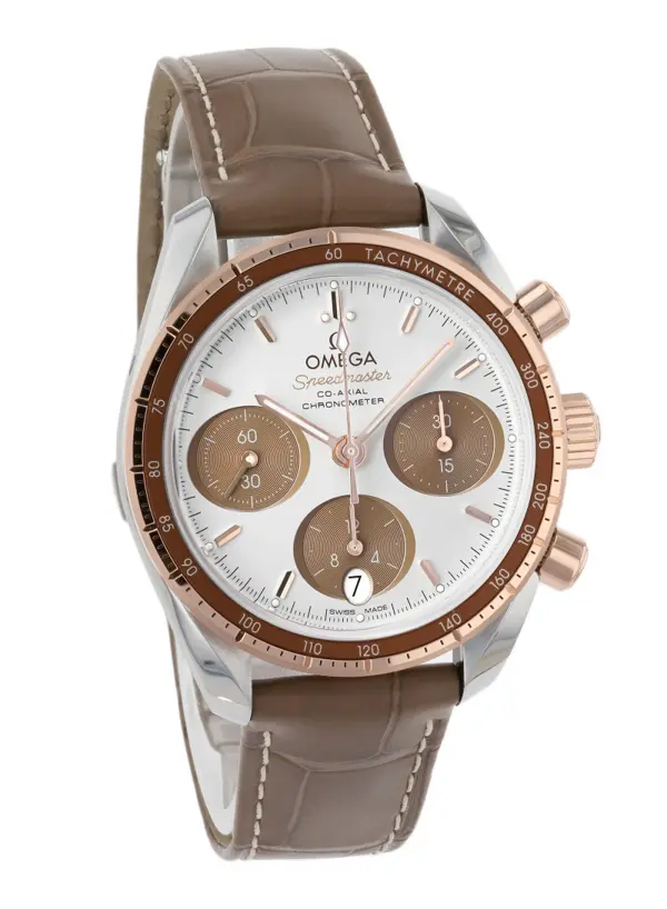 Omega Speedmaster 38 Co-Axial Chronograph 38mm, reference 324.23.38.50.02.002