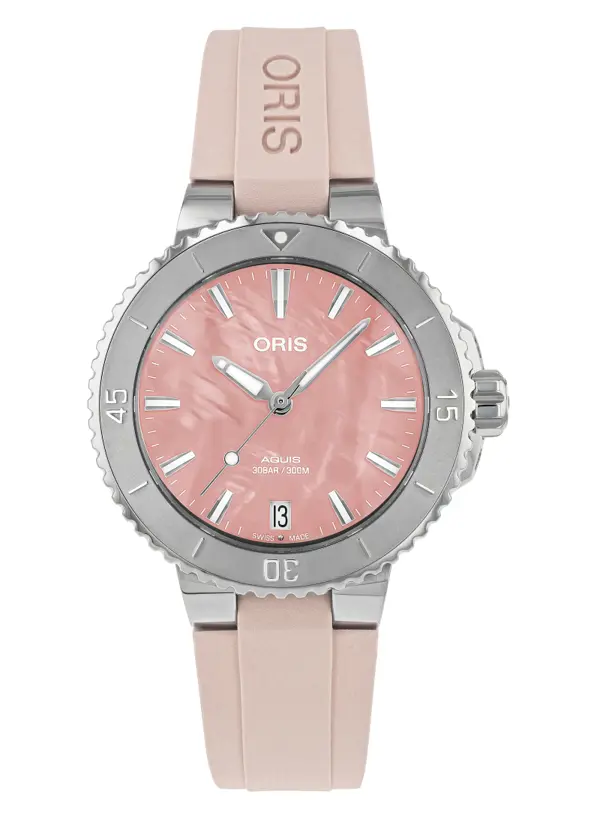 Oris Aquis Date, reference 01 733 7770 4158-07 4 18 66FC