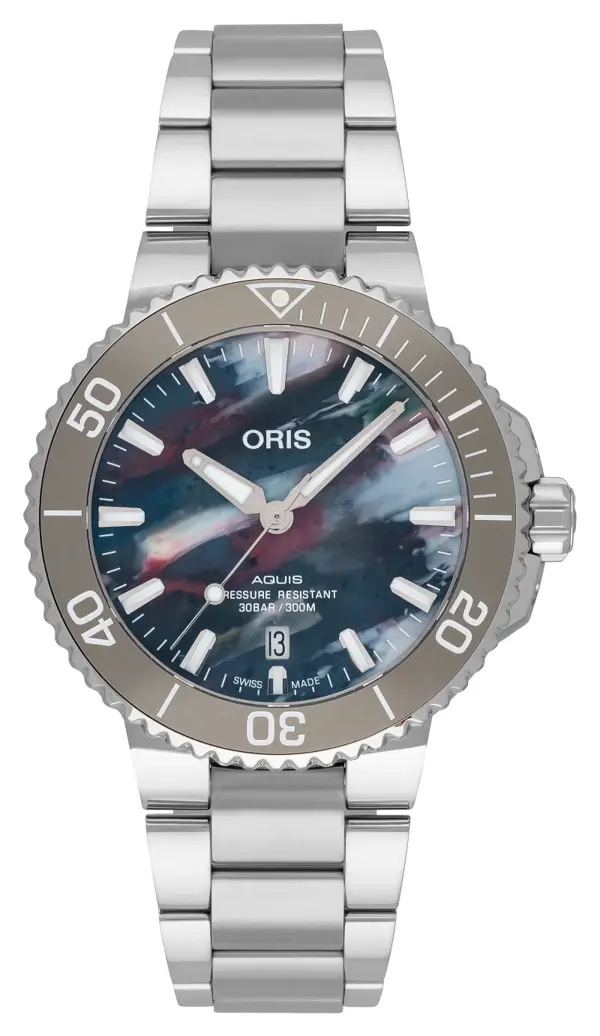Oris Aquis Date Upcycle, reference 01 733 7766 4150-Set
