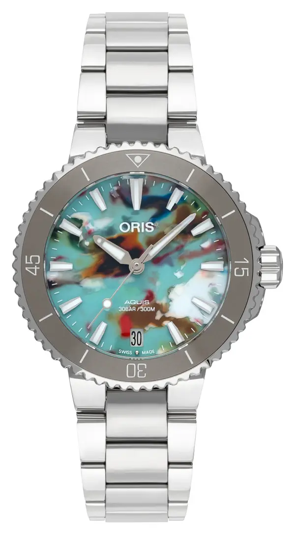 Oris Aquis Date Upcycle, reference 01 733 7770 4150-Set