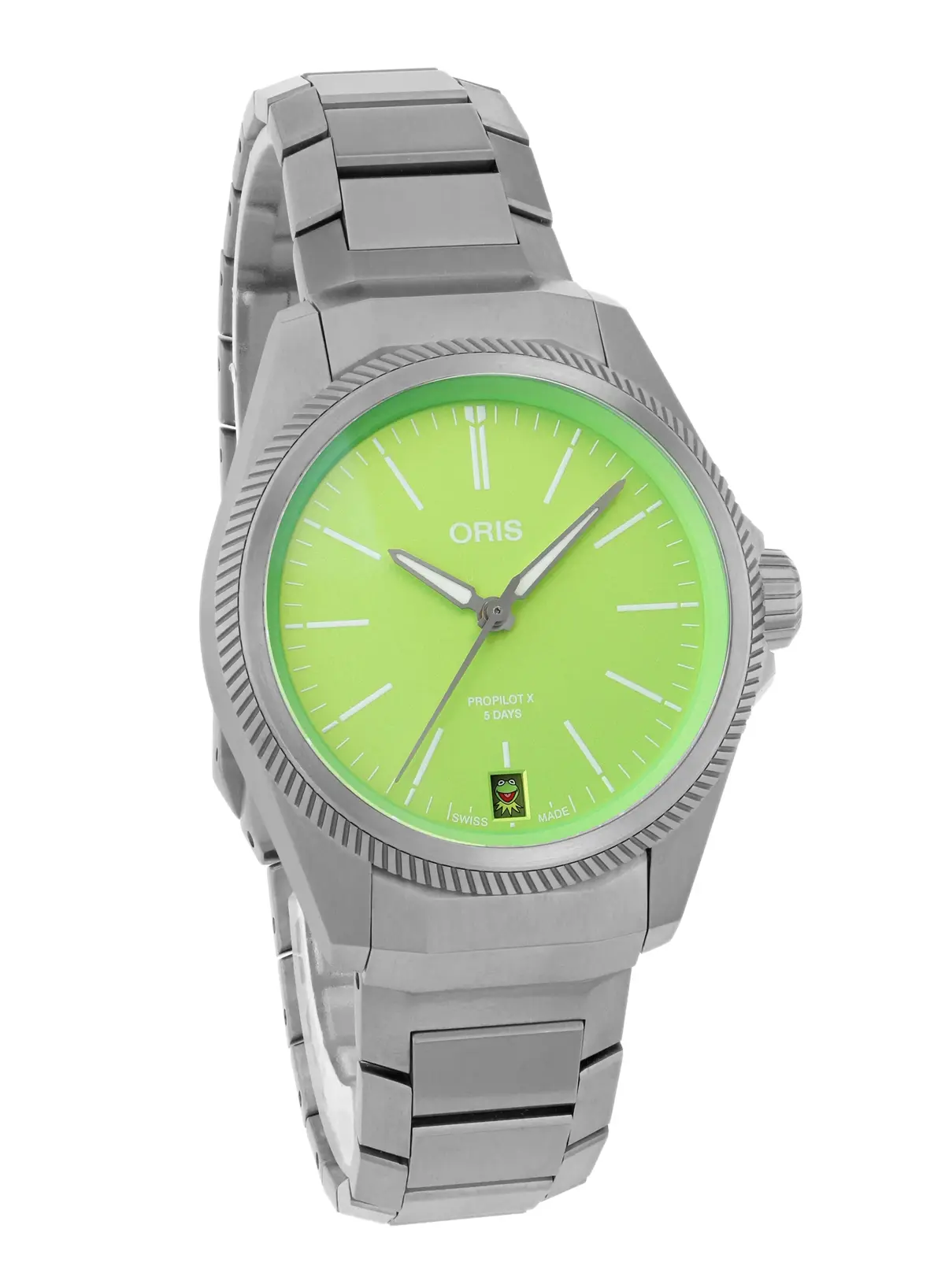 Oris Big Crown ProPilot x Kermit Edition, reference 01 400 7778 7157-Set, photo 1