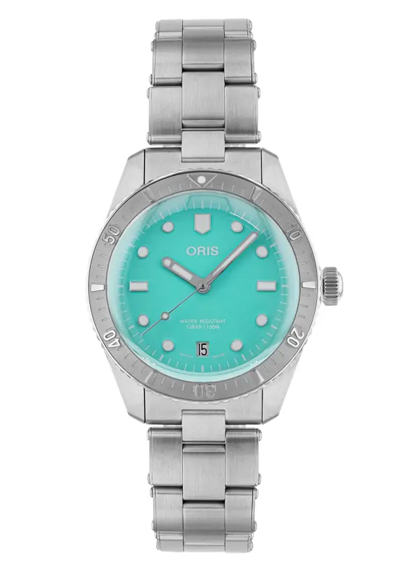 Oris Divers Sixty-Five Cotton Candy, reference 01 733 7771 4057-07 8 19 18