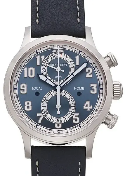 Patek Philippe Calatrava Pilot Travel Time Chronograph, reference 5924G-001, photo 1