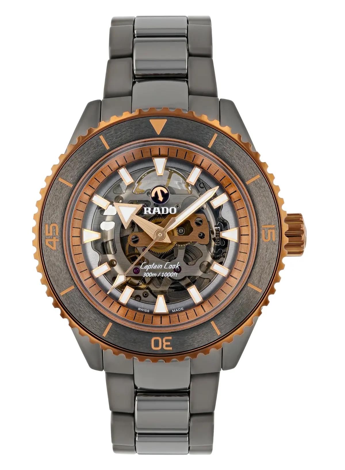 Rado Captain Cook High-Tech Ceramic Skeleton, reference R32148162, photo 1