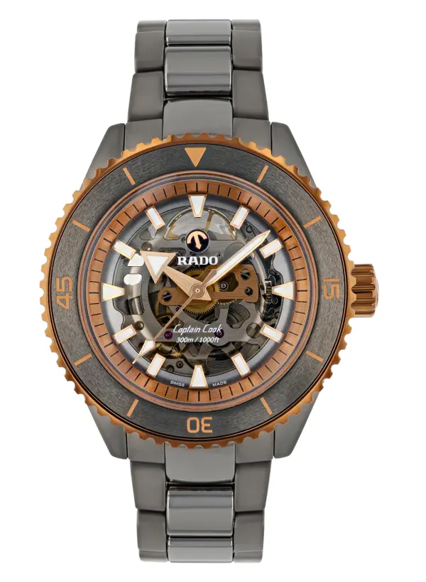 Rado Captain Cook High-Tech Ceramic Skeleton, reference R32148162