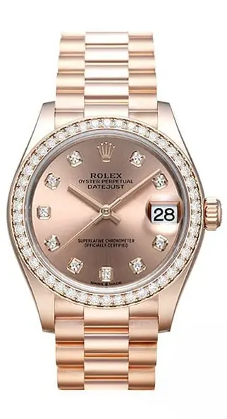 Rolex Datejust 31, reference 278285RBR