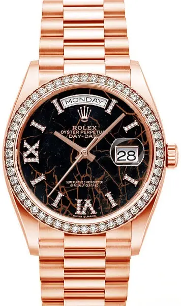 Rolex Day-Date 36, reference 128345RBR