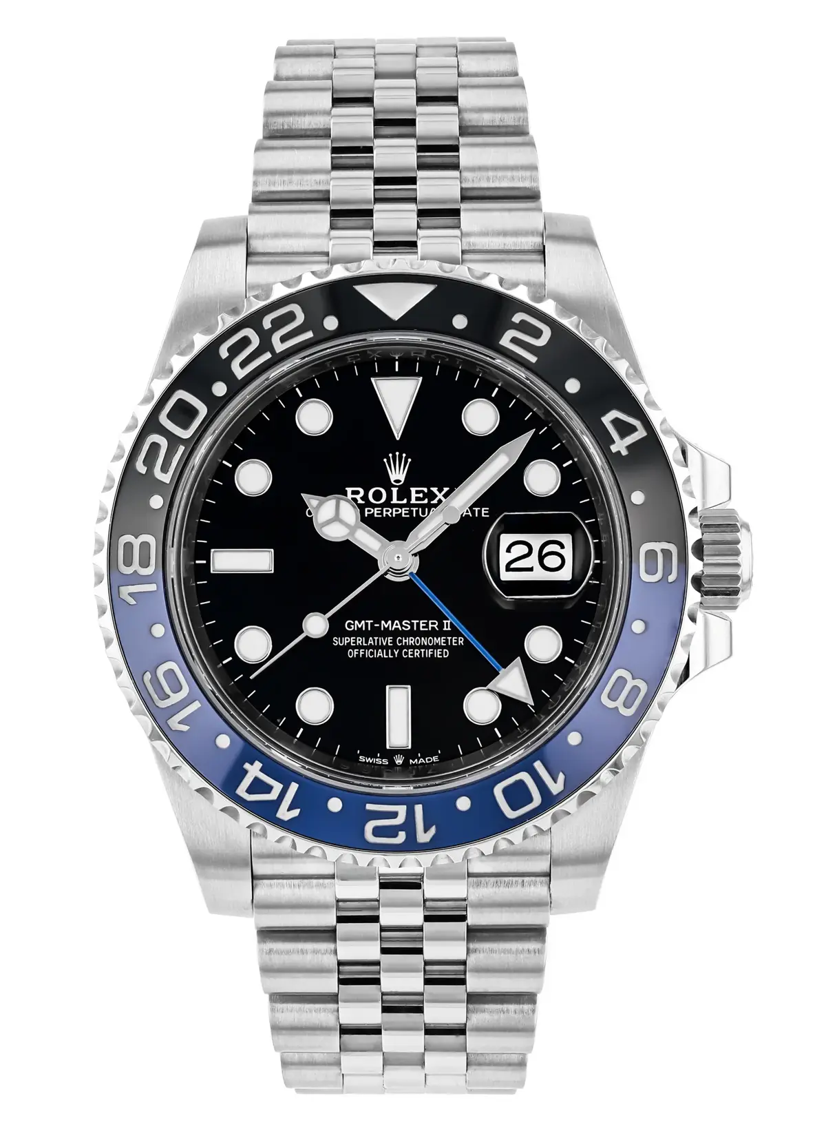 Rolex GMT-Master II "Batgirl", reference 126710BLNR, photo 1