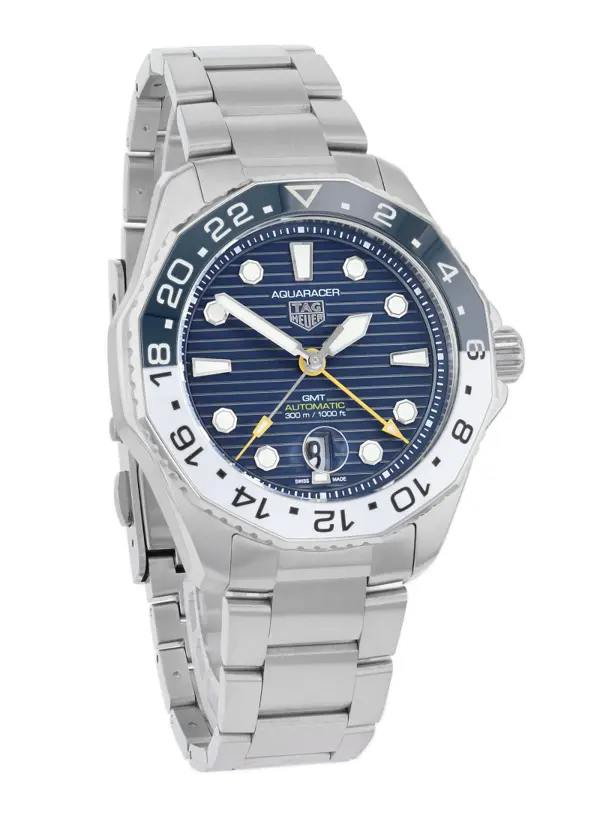 TAG Heuer Aquaracer Calibre 7 GMT Automatik 43mm, reference WBP2010.BA0632