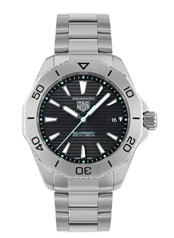 TAG Heuer Aquaracer Quarz Professional 200 Solargraph 40mm, reference WBP1114.BA0000