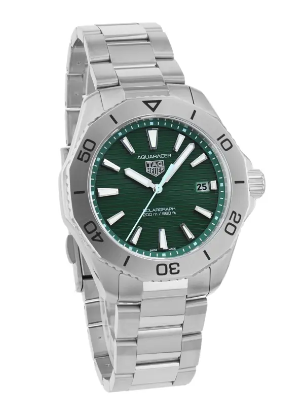 TAG Heuer Aquaracer Quarz Professional 200 Solargraph 40mm, reference WBP1115.BA0000