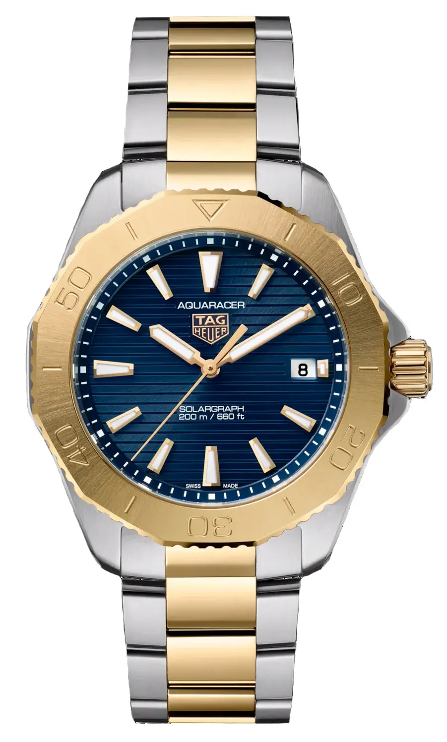 TAG Heuer Aquaracer Quarz Professional 200 Solargraph 40mm, reference WBP1120.BB0002, photo 1