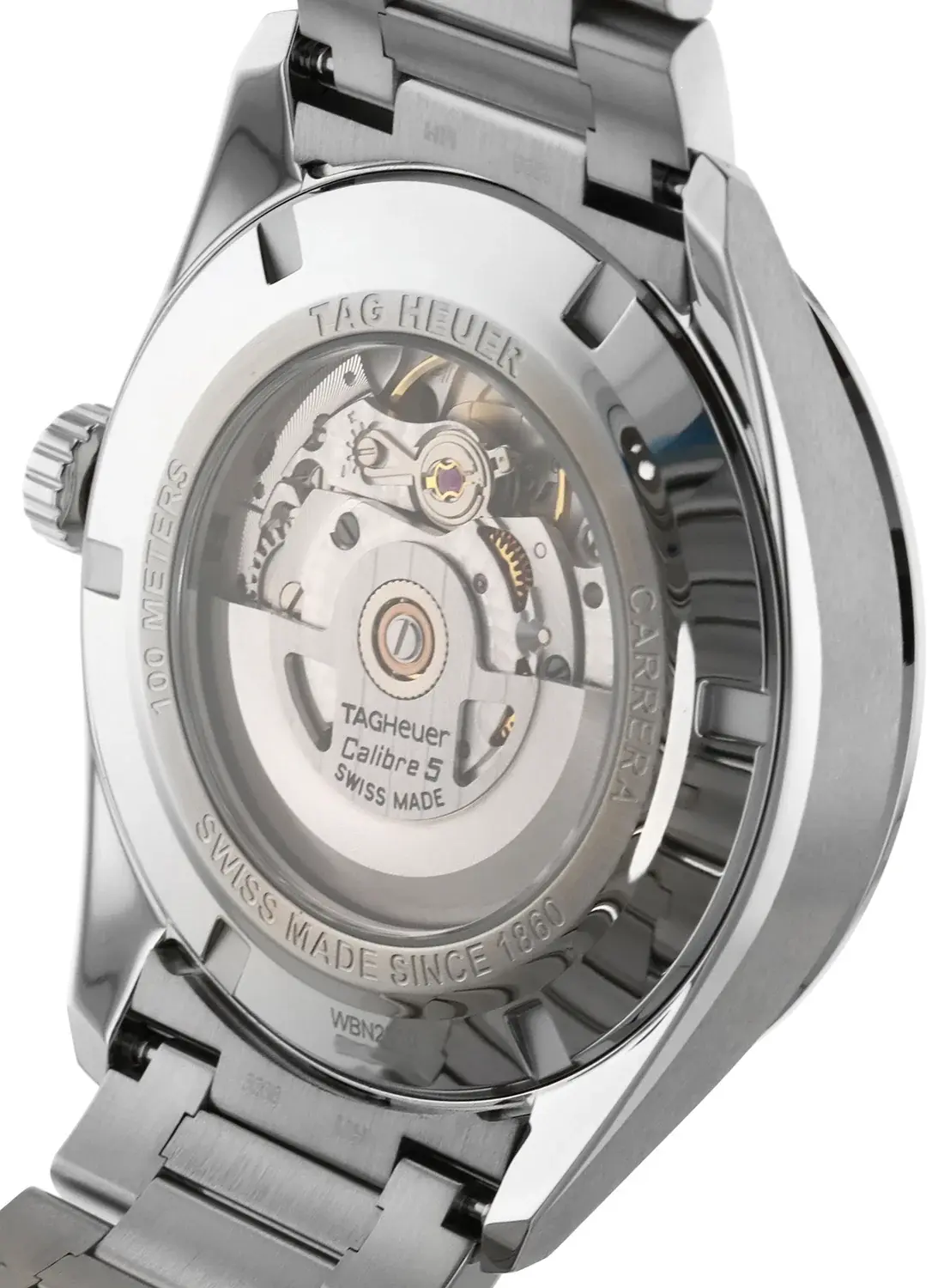 TAG Heuer Carrera Calibre 5 Day-Date Automatic 41mm, reference WBN2010.BA0640, photo 3