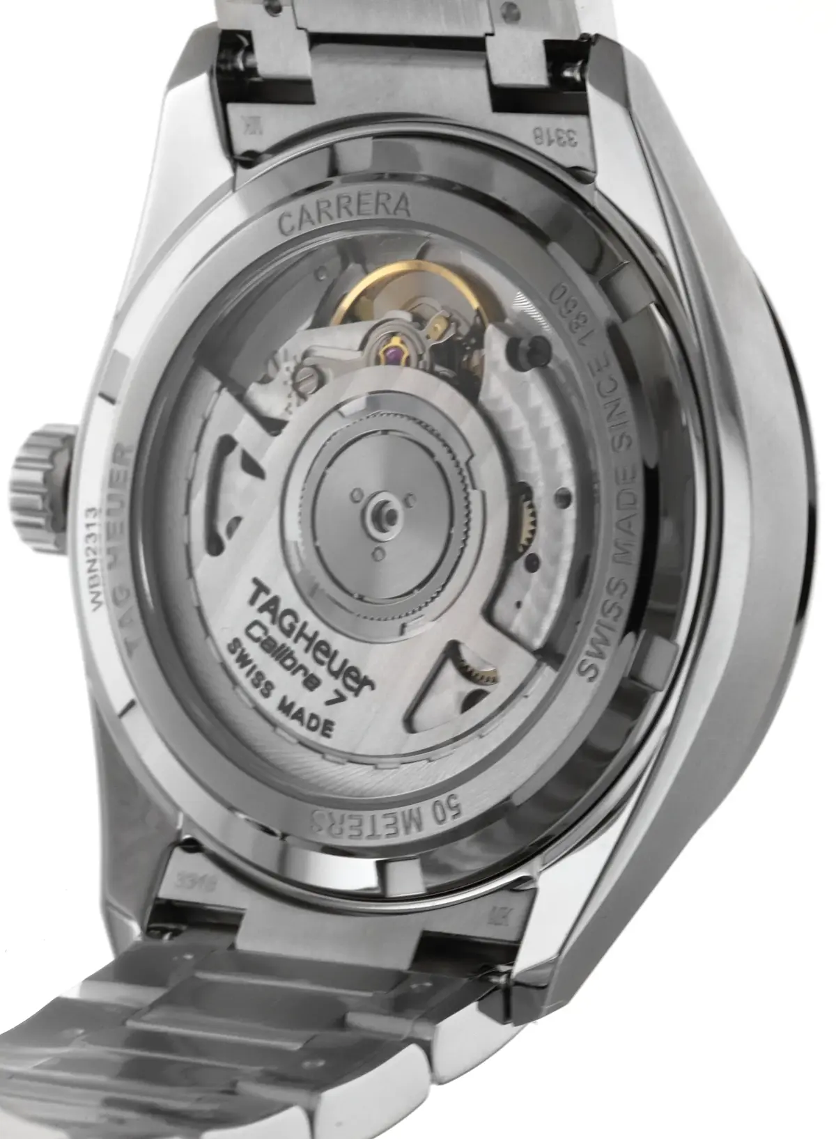 TAG Heuer Carrera Calibre 7 Automatik Date 36mm, reference WBN2313.BA0001, photo 3