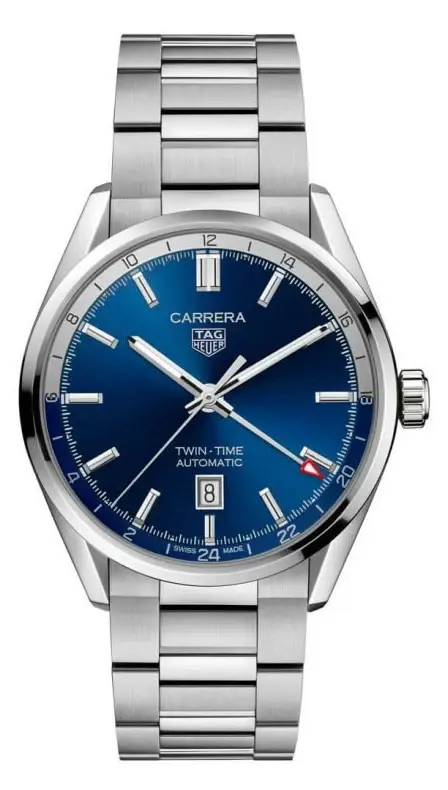 TAG Heuer Carrera Calibre 7 Twin-Time Automatic 41mm, reference WBN201A.BA0640, photo 1