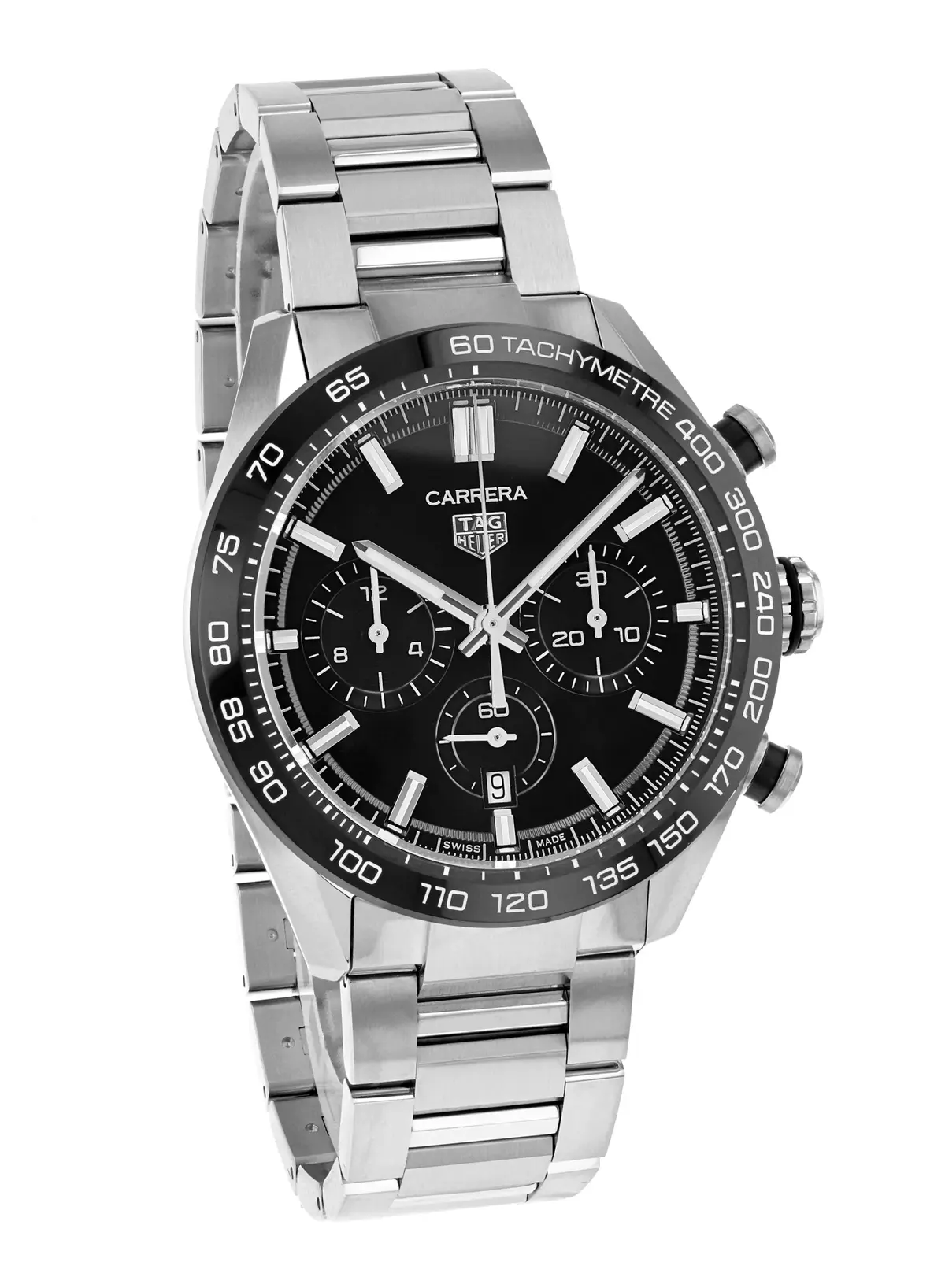 TAG Heuer Carrera Calibre TH20-00 Automatik Chronograph 44mm, reference CBN2A1B.BA0643, photo 1