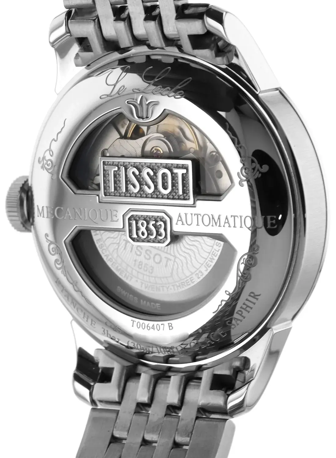 Tissot Le Locle Powermatic 80, reference T006.407.11.033.00, photo 3