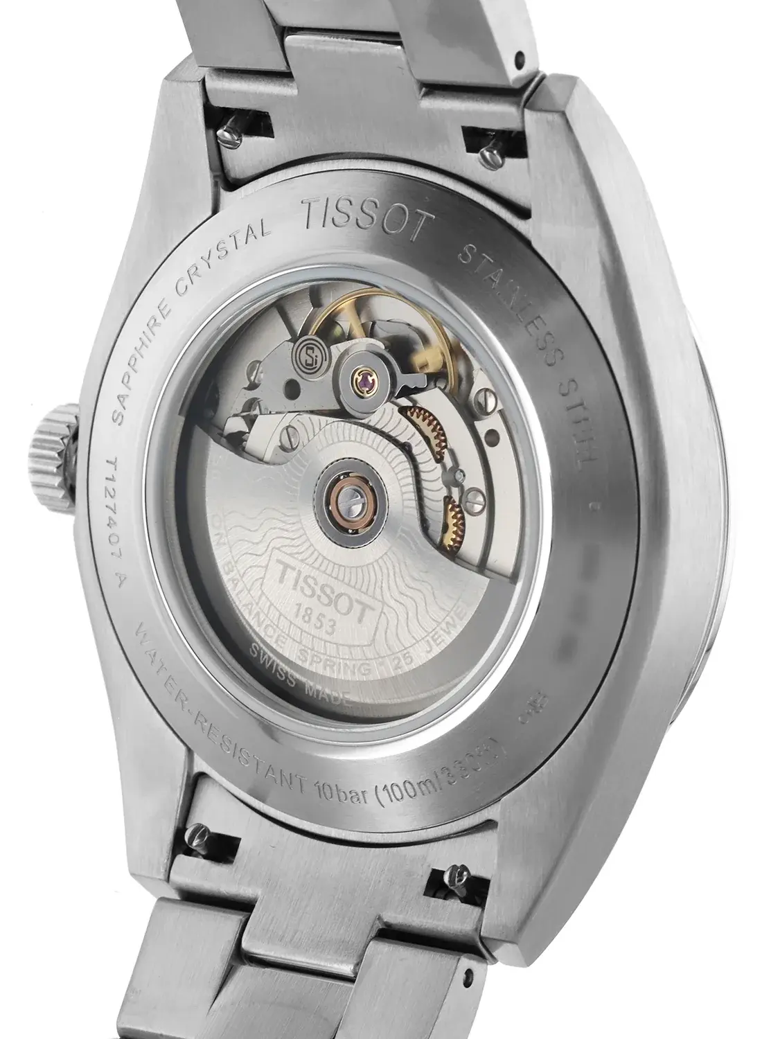 Tissot T-Classic Gentleman Powermatic 80 Silicium, reference T127.407.11.351.00, photo 3