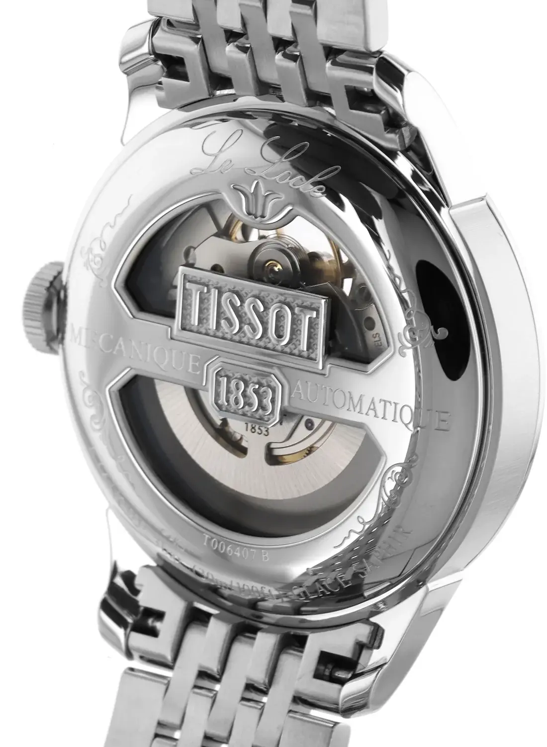 Tissot T-Classic Le Locle Powermatic 80 Open Heart, reference T006.407.11.033.02, photo 3