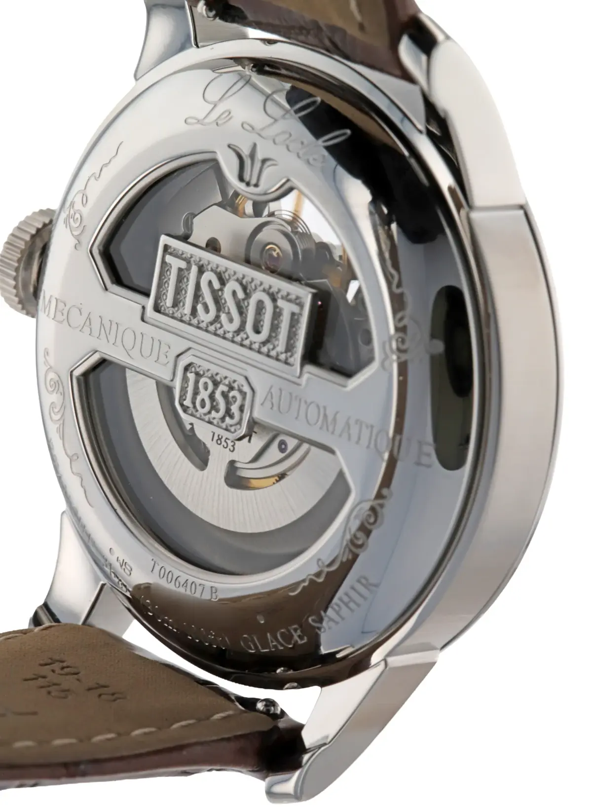 Tissot T-Classic Le Locle Powermatic 80 Open Heart, reference T006.407.16.033.01, photo 4