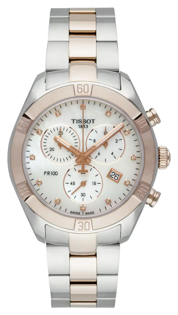Tissot T-Classic PR 100 Sport Chic Chronograph, reference T101.917.22.116.00
