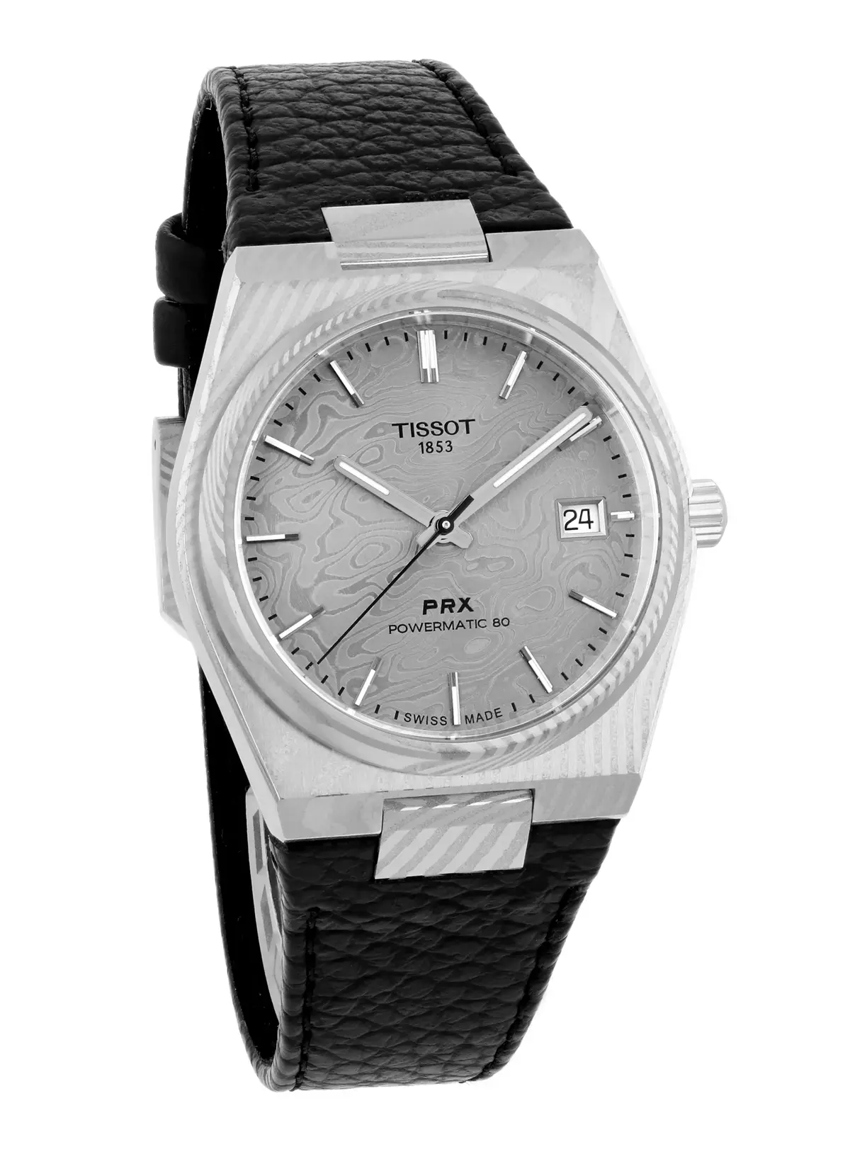 Tissot T-Classic PRX Damaszenerstahl 38mm, reference T137.807.96.081.00, photo 1