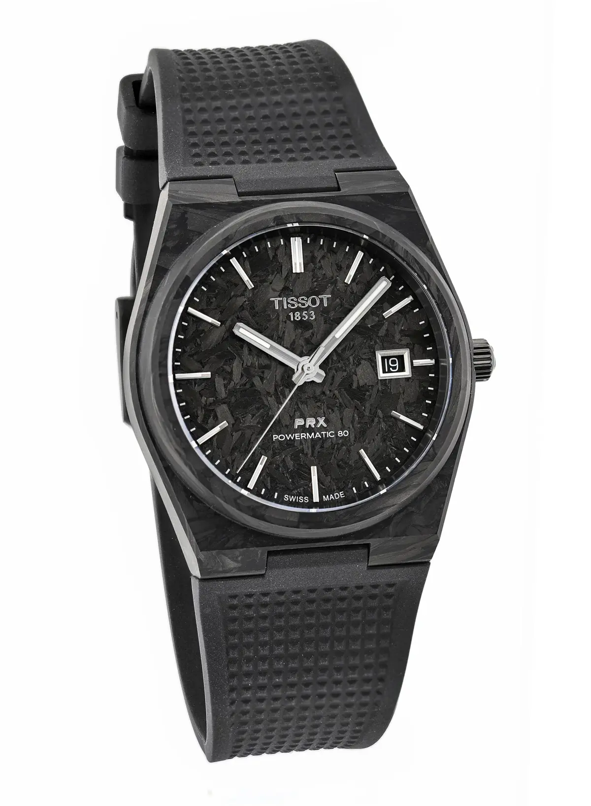 Tissot T-Classic PRX Powermatic 80 Carbon, reference T137.907.97.201.00, photo 1