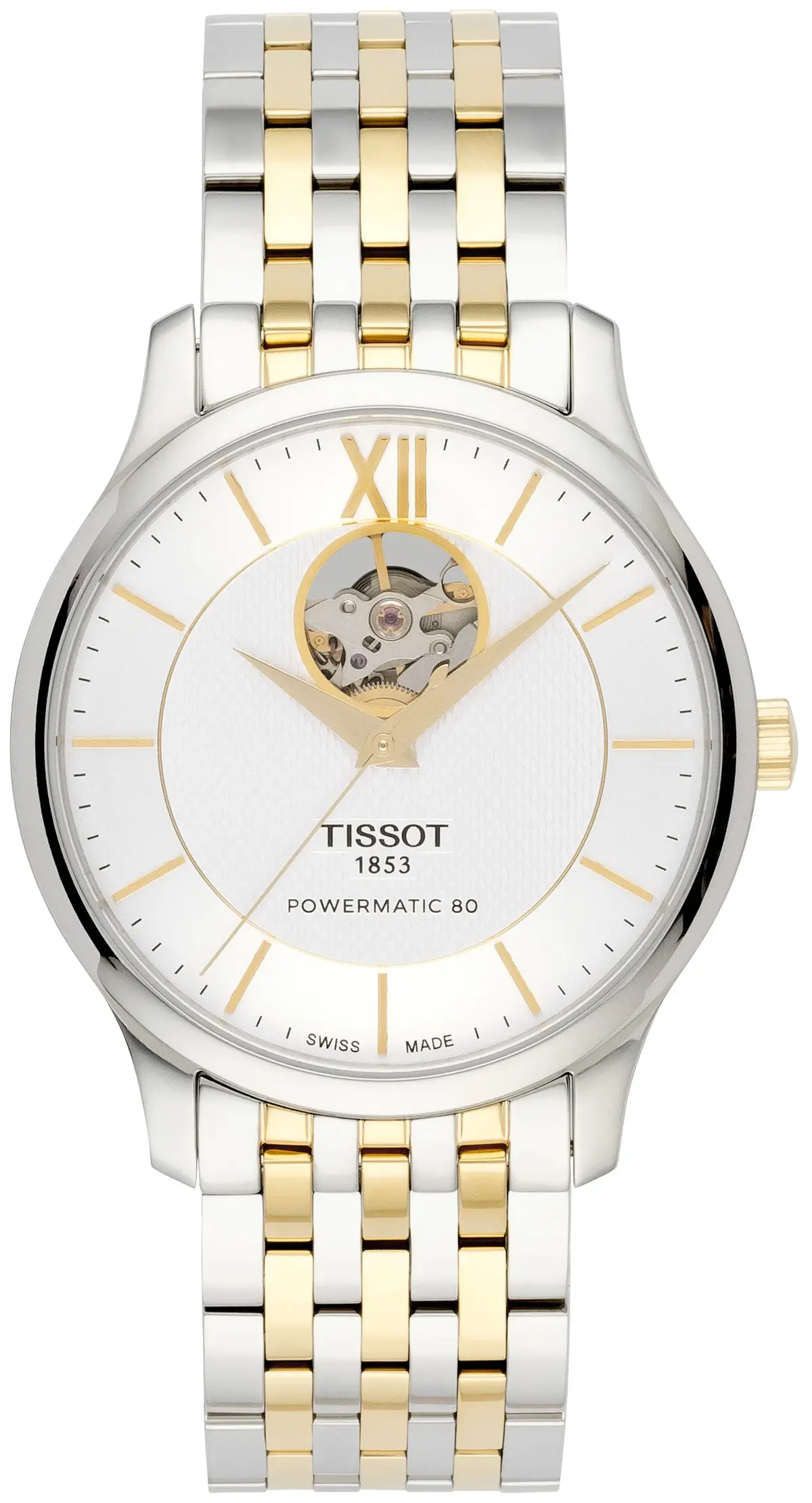 Tissot T-Classic Tradition Automatic Open Heart, reference T063.907.22.038.00, photo 1