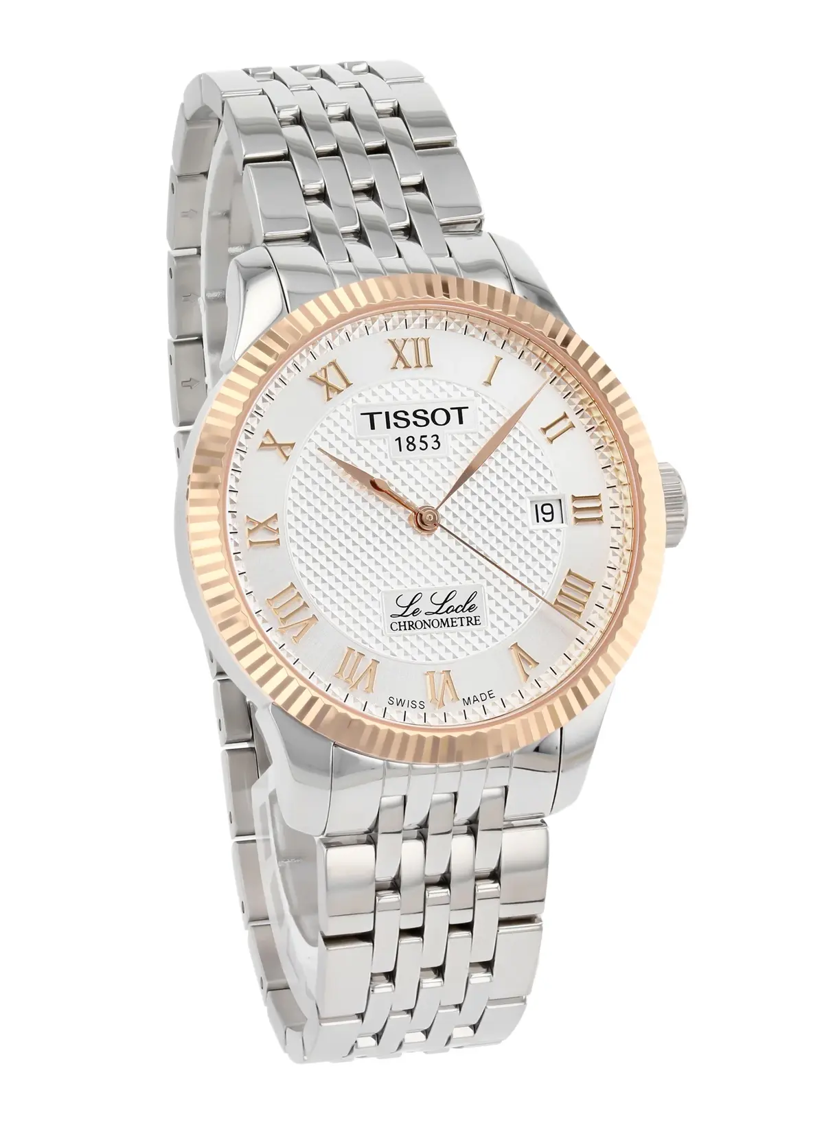Tissot T-Gold Le Locle COSC 39 mm 18K Gold Bezel, reference T932.408.41.033.00, photo 1