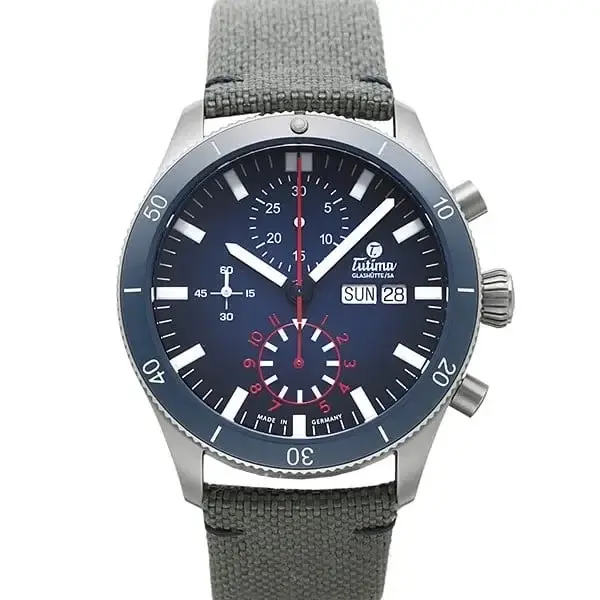 Tutima Glashütte Grand Flieger Airport Chronograph, reference 6407-01, photo 1