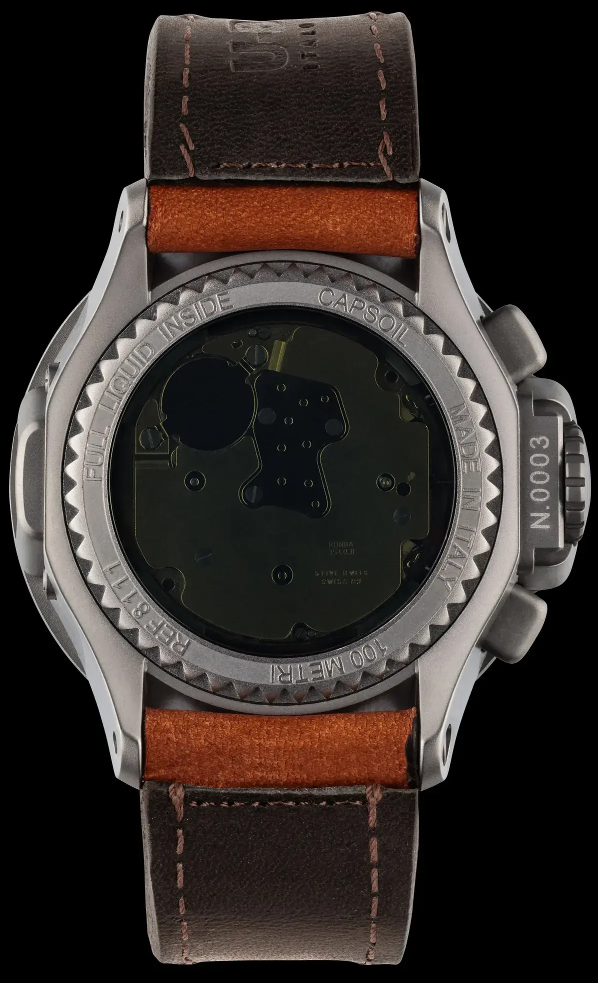 U-Boat Capsoil Chrono SS, reference 8111/E, photo 2