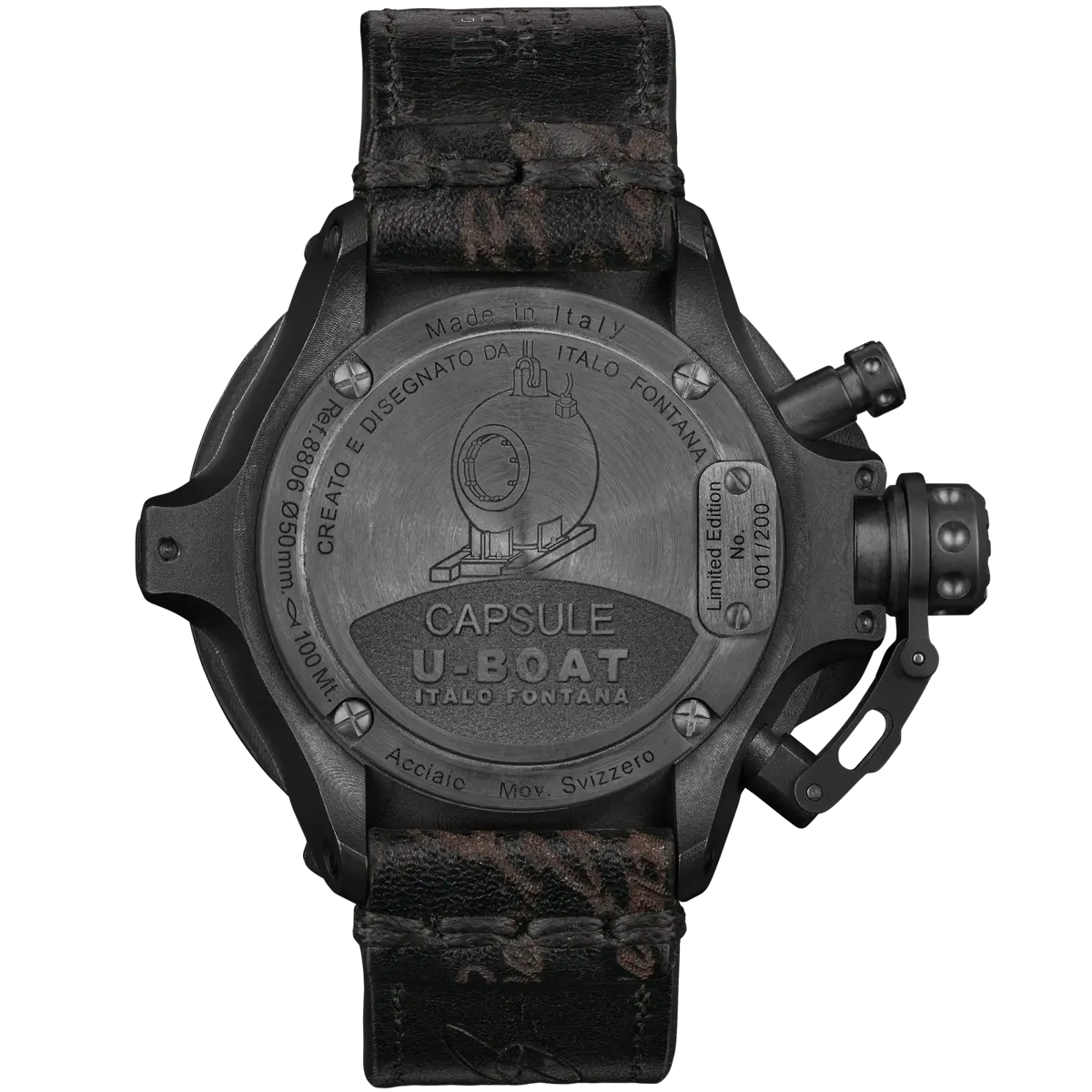 U-Boat Capsule 50 PVD BK BL, reference 8806, photo 2