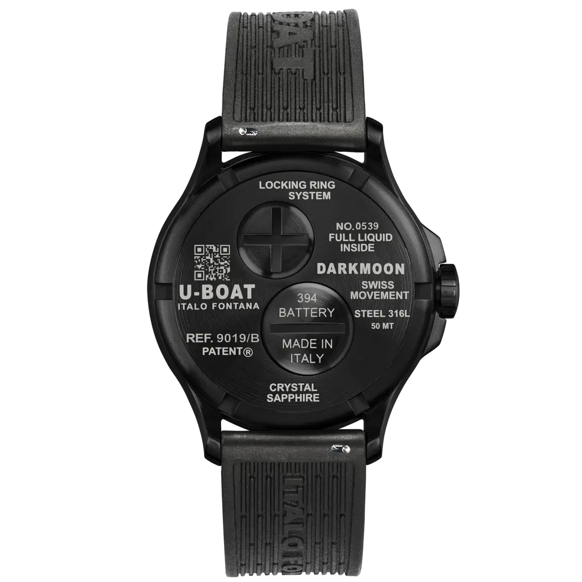U-Boat Darkmoon BLACK PVD, reference 9019/B, photo 2