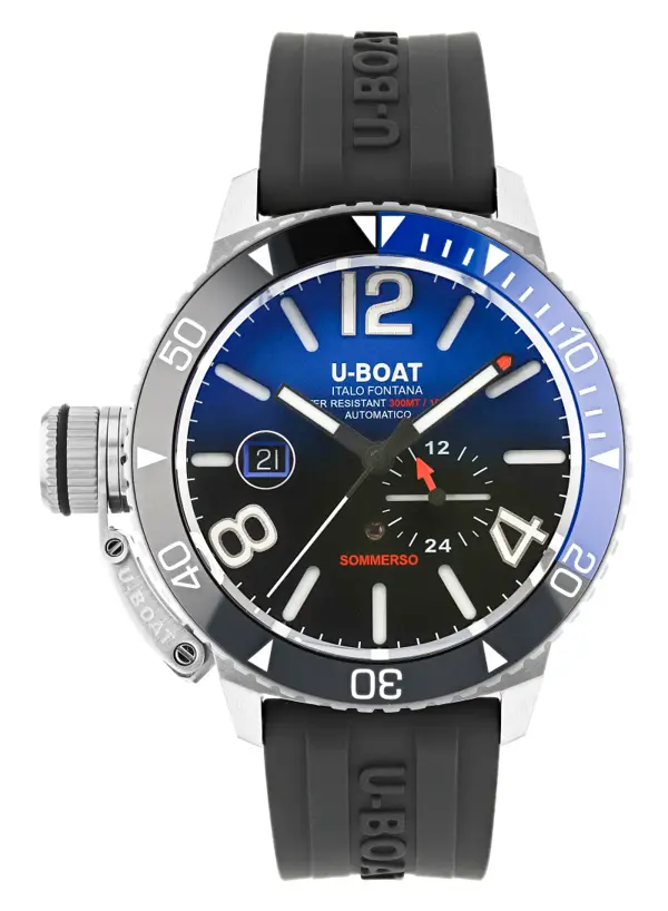 U-Boat Sommerso Ceramic Blue, reference 9519