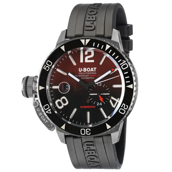 U-Boat Sommerso Ceramic Bordeaux, reference 9521