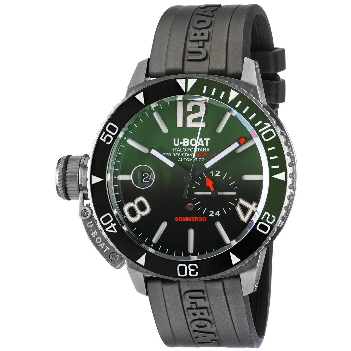 U-Boat Sommerso Ceramic Green, reference 9520, photo 1