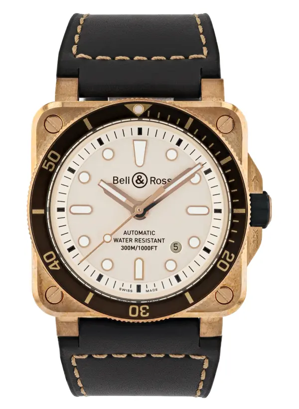 Bell & Ross BR 03-92 Diver White Bronze, reference BR0392-D-WH-BR/SCA