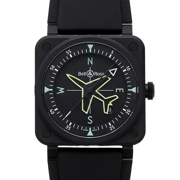 Bell & Ross BR 03 GYROCOMPASS, reference BR03A-CPS-CE/SRB